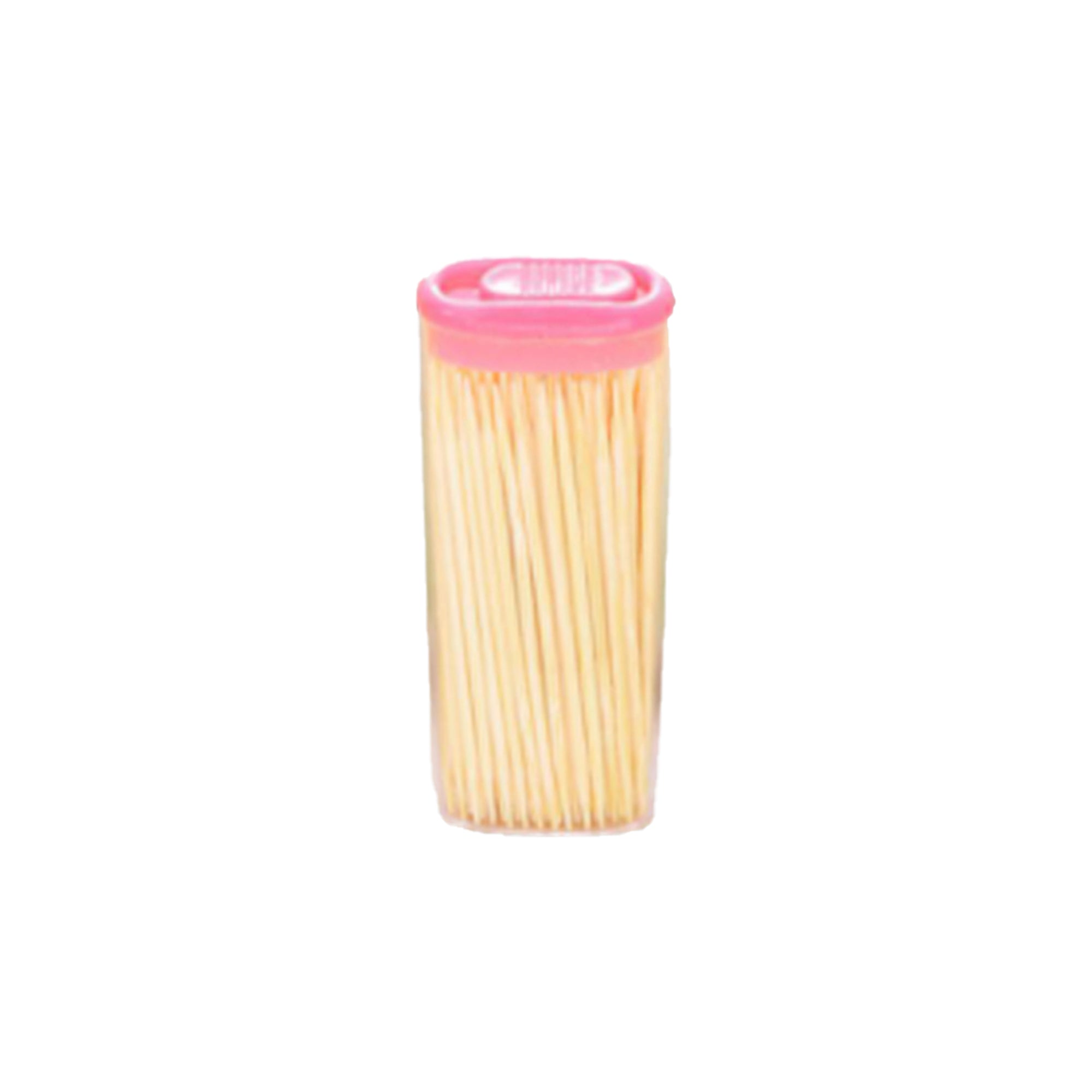 1095 Bamboo Toothpicks with Dispenser Boxq