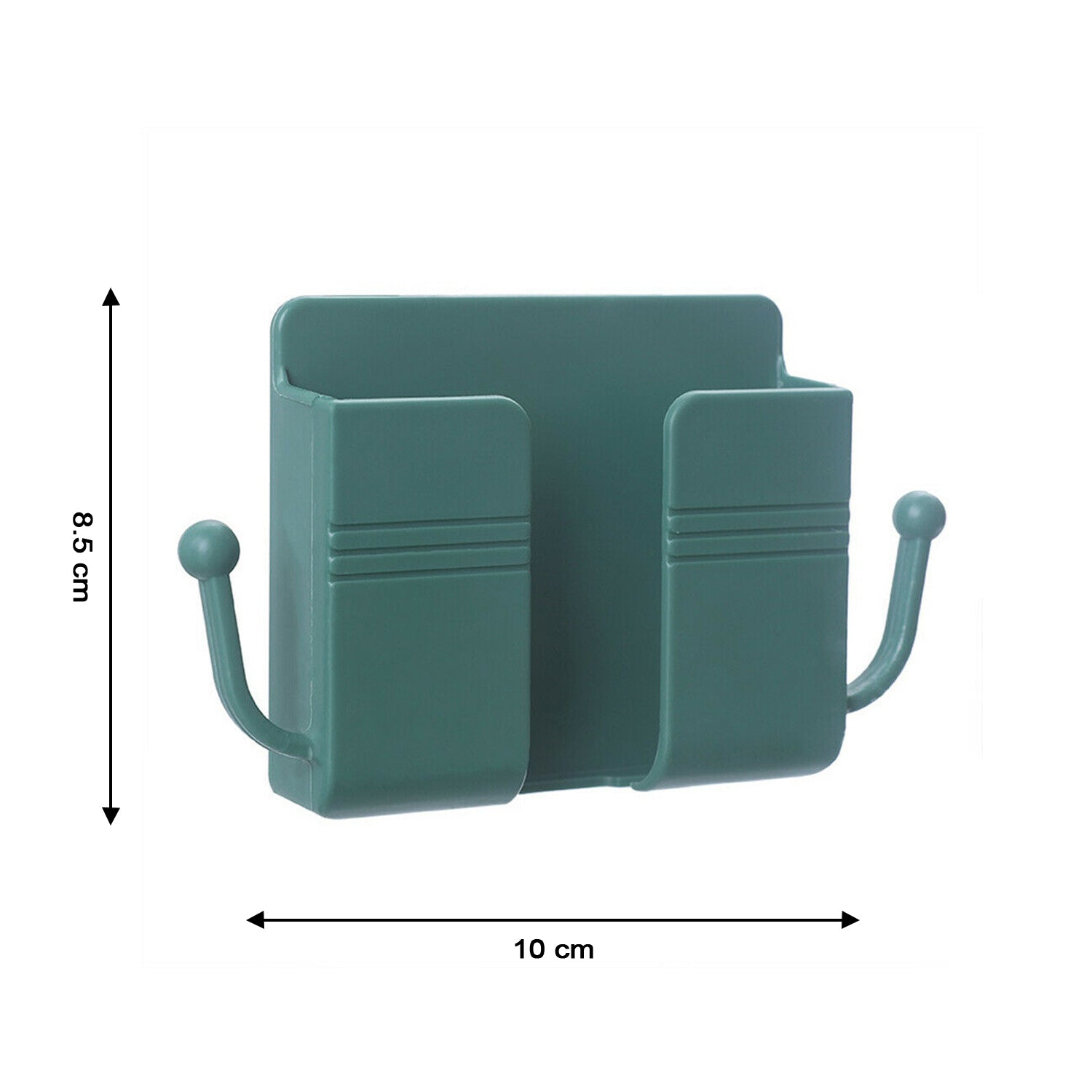 6201 1 Pc Wallmount Mobile Stand With Hook Design used in all kinds of places including household and many more as a hanging support for cloths and stuffs purposes.