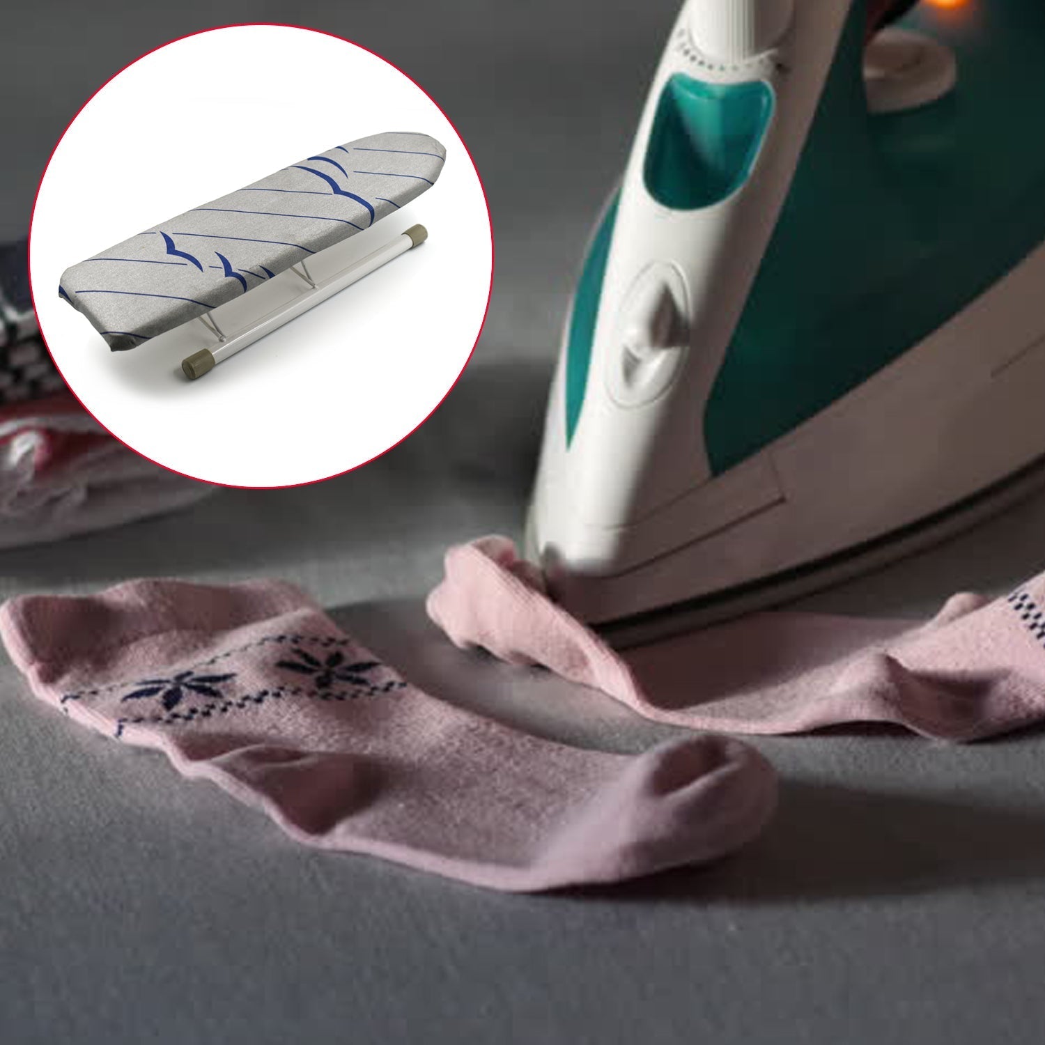 6312 Port Small Ironing Pad used in all households and iron shops for ironing clothes and fabrics etc.