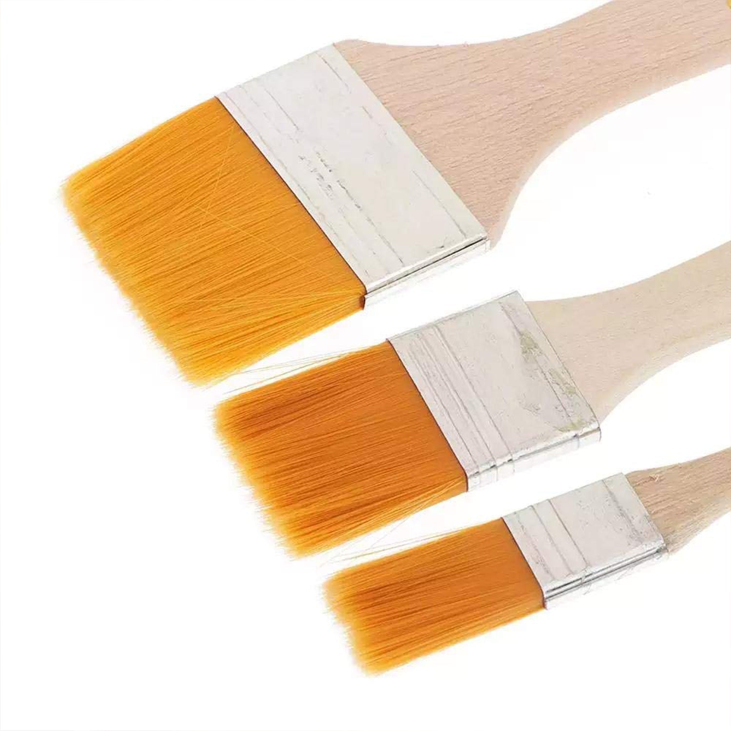 4675 Artistic Flat Painting Brush - Set of 6