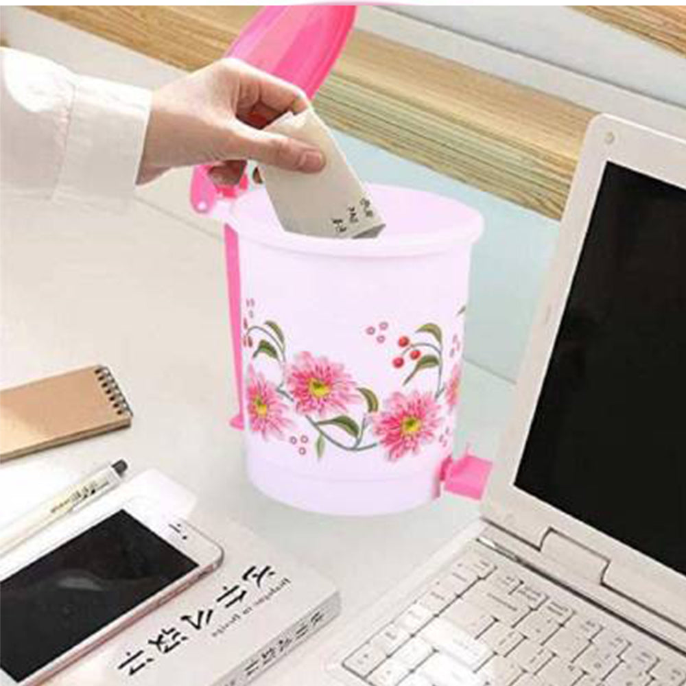 3670 Plastic Pedal Dustbin/Desk Dustbin