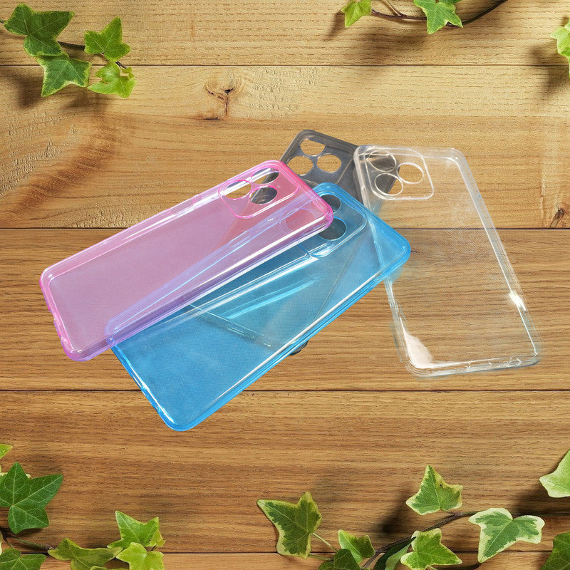 Colour Clear Soft Case For Samsung