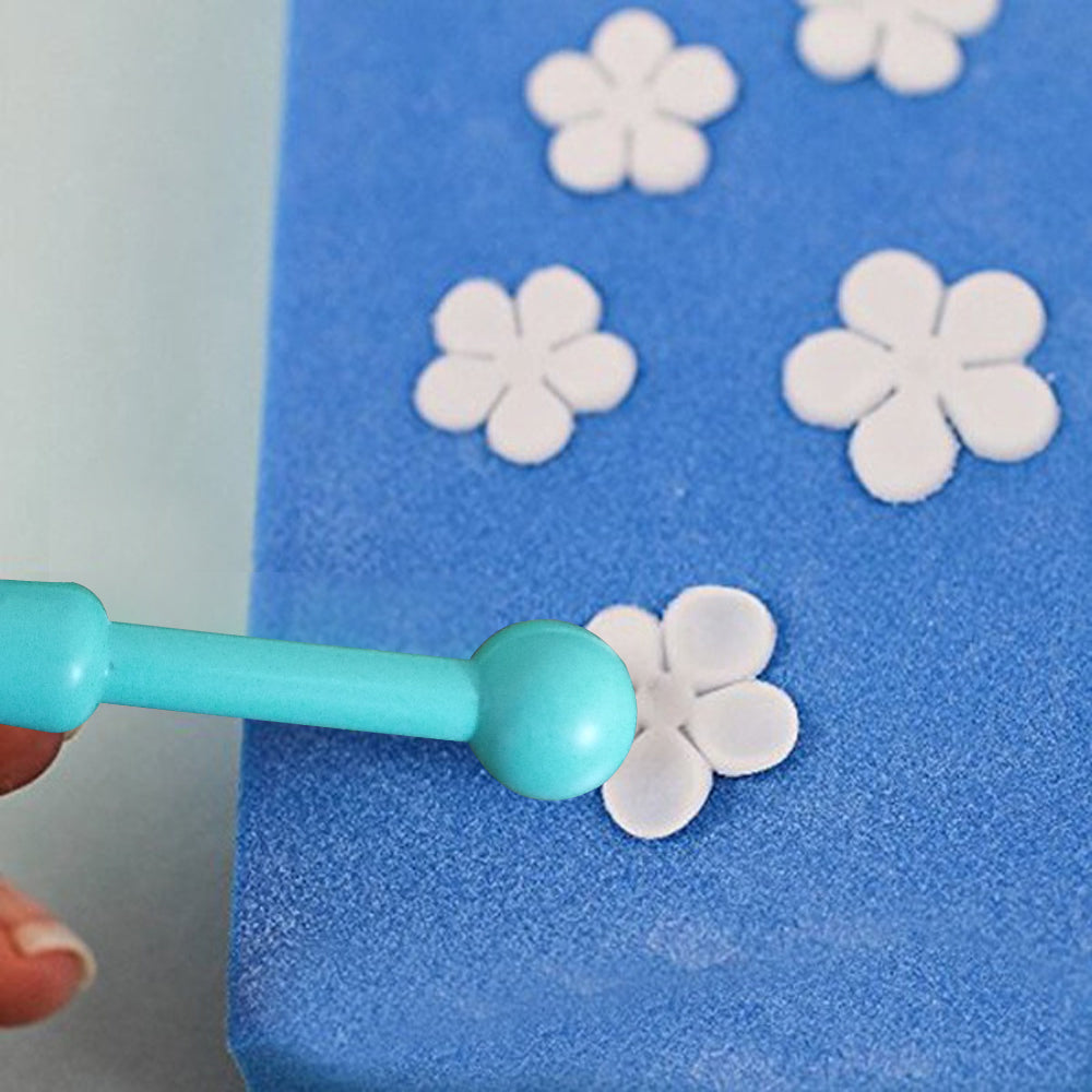 2473 Fondant Cake Decor Flower Sugar Craft Modelling Tools Clay Mould (8PC-Set)