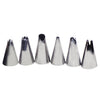 2517 Cake Decorating Stainless Steel Nozzle (6pcs)