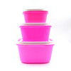 2029 3 Pc Multi-Purpose Container used in all kinds of household and official purposes for storing food and stuffs etc.