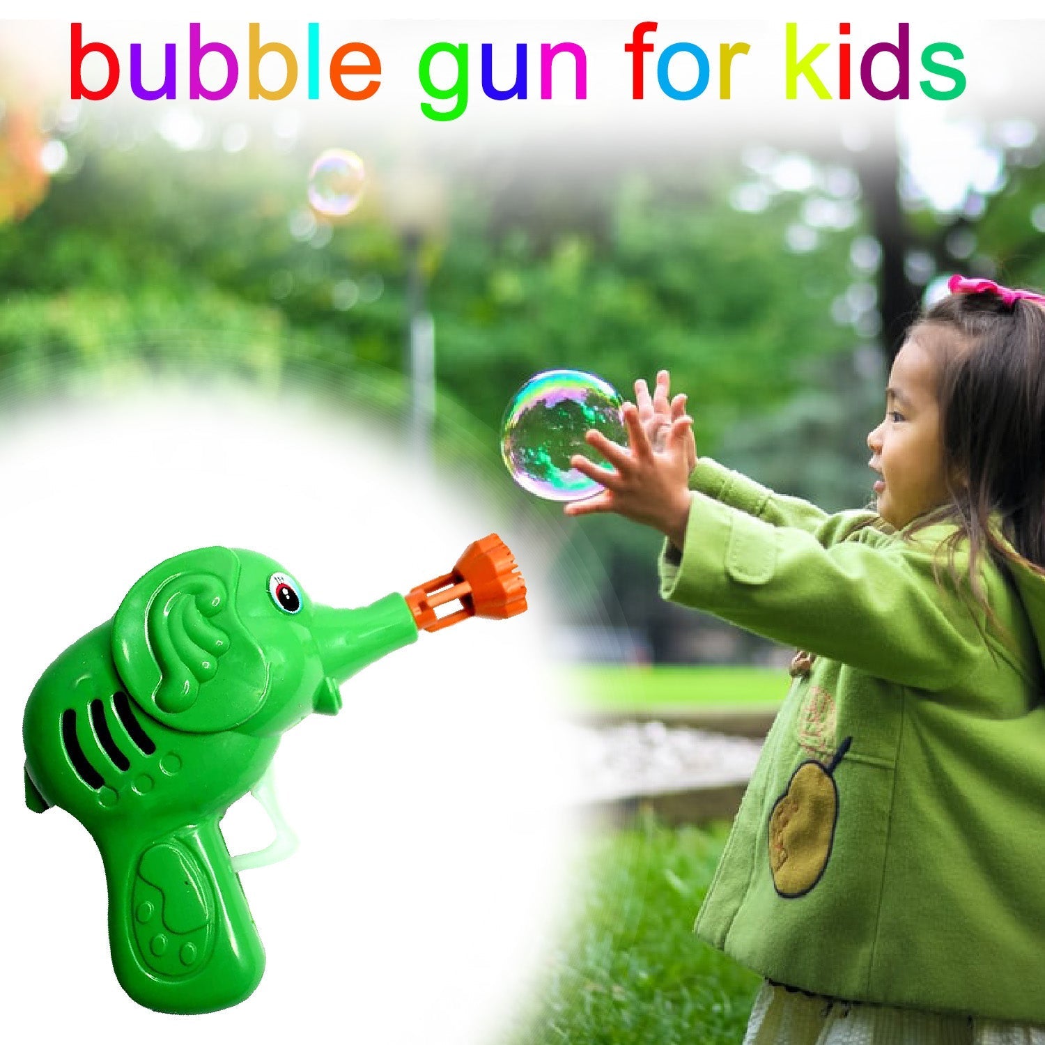 1925 elephant bubble gun for kids / kids toys bubble gun Toy Bubble Maker