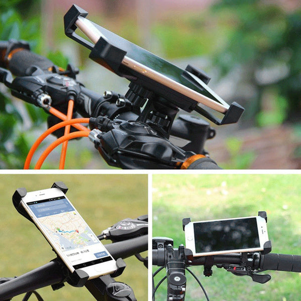 1456 Bike Phone Mount Anti Shake and Stable Cradle Clamp with 360Ã‚Â° Rotation