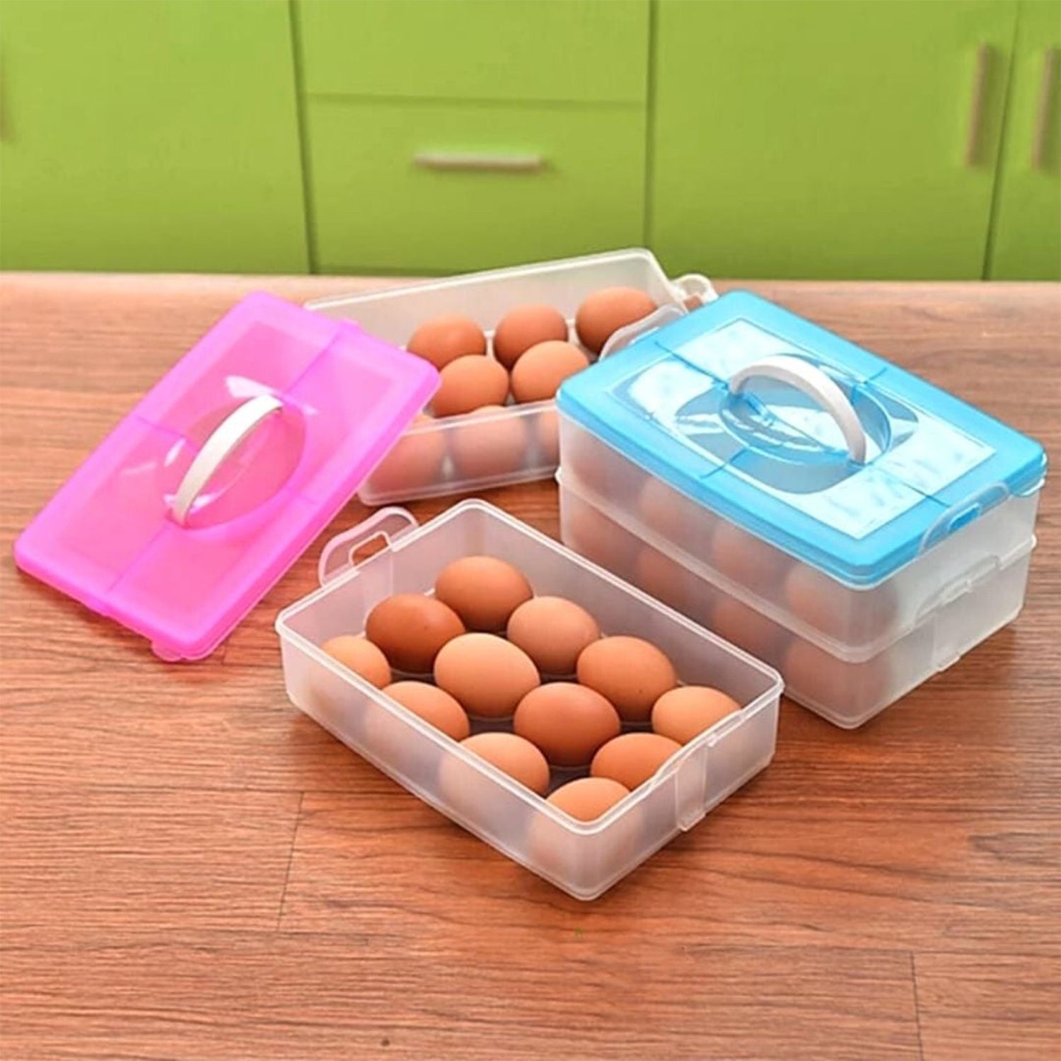 2315A Double Layer 24 Grid Egg Storage Box for Egg Storage Container