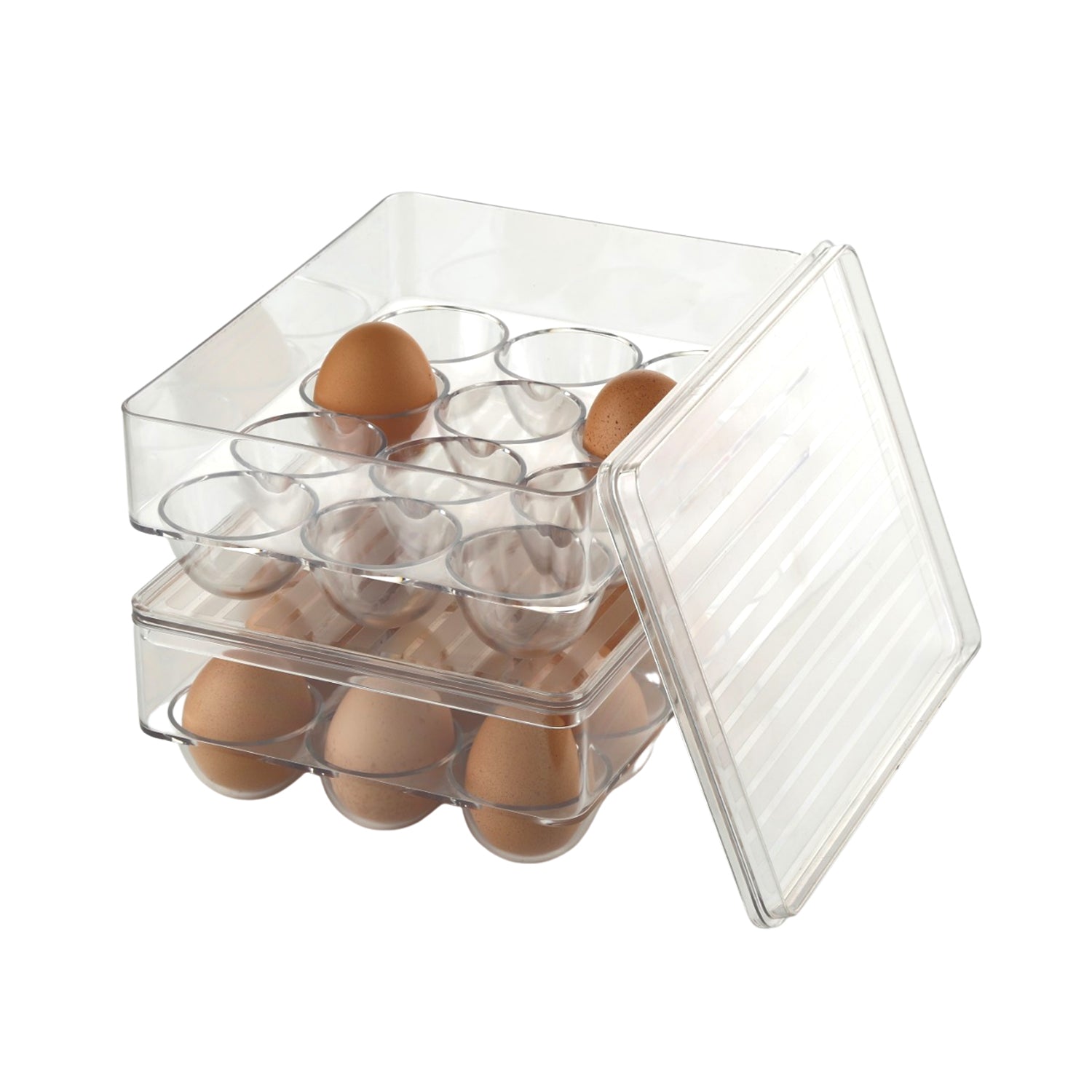 2794 12 Cavity Egg Storage Box For Holding And Placing Eggs Easily And Firmly.