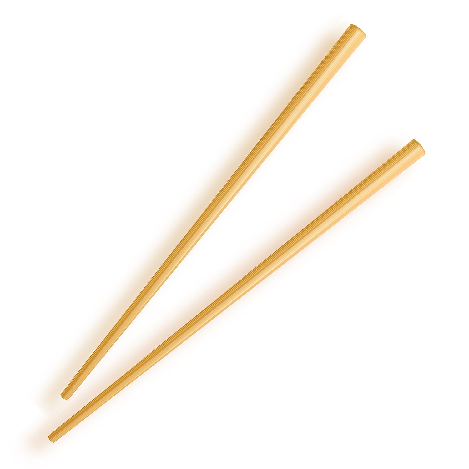 2955 Designer Natural Round Bamboo Reusable Chopsticks