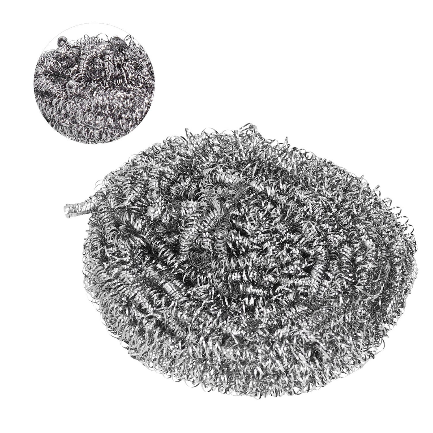 2922 Stainless Steel Scrubber / Scourer (pack of 6pc)