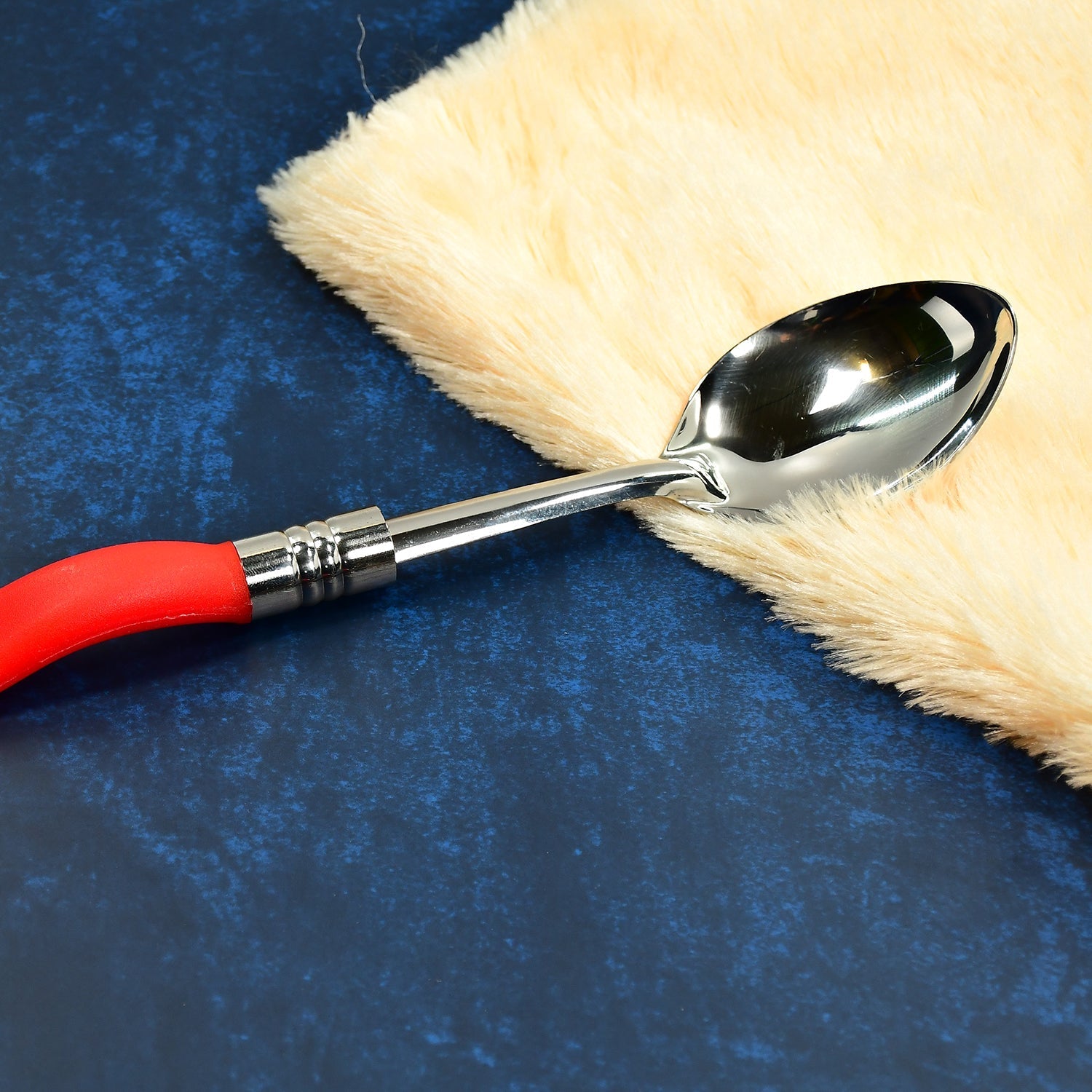 2936 Stainless Steel Serving Spoon with plastic handle