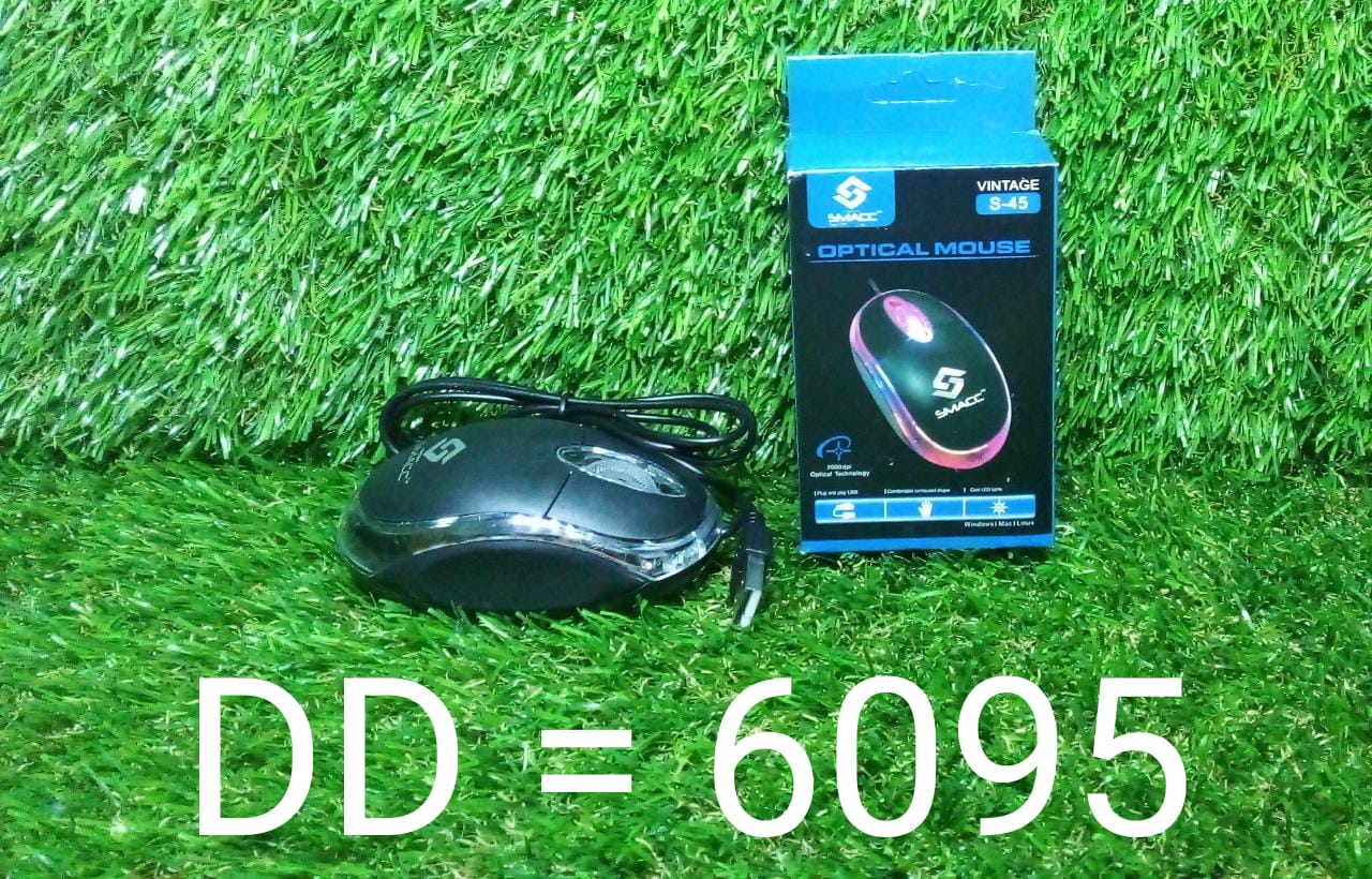 6095  USB Optical Mouse For Computer