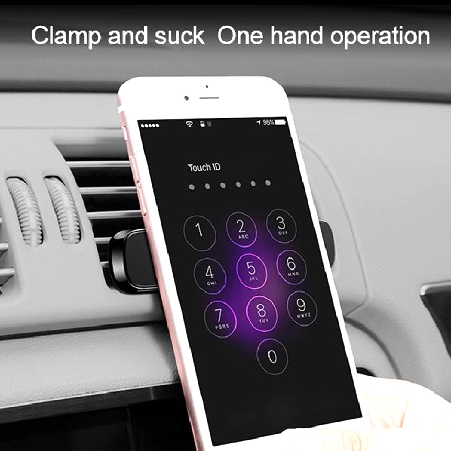 4698  Magnetic Car Phone Holder for Smartphone Mobile