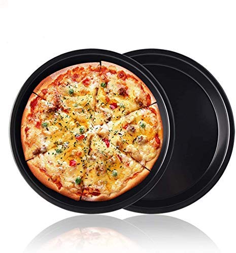 2208 Steel Non-Stick Round Plate Cake Pizza Tray Baking Mould