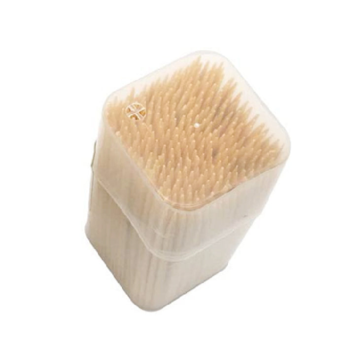 0834 Wooden Toothpicks with Dispenser Box