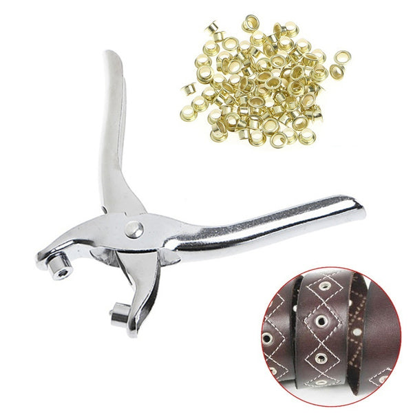 1596 Grommet Rivets Eyelet Setting Pliers Tool