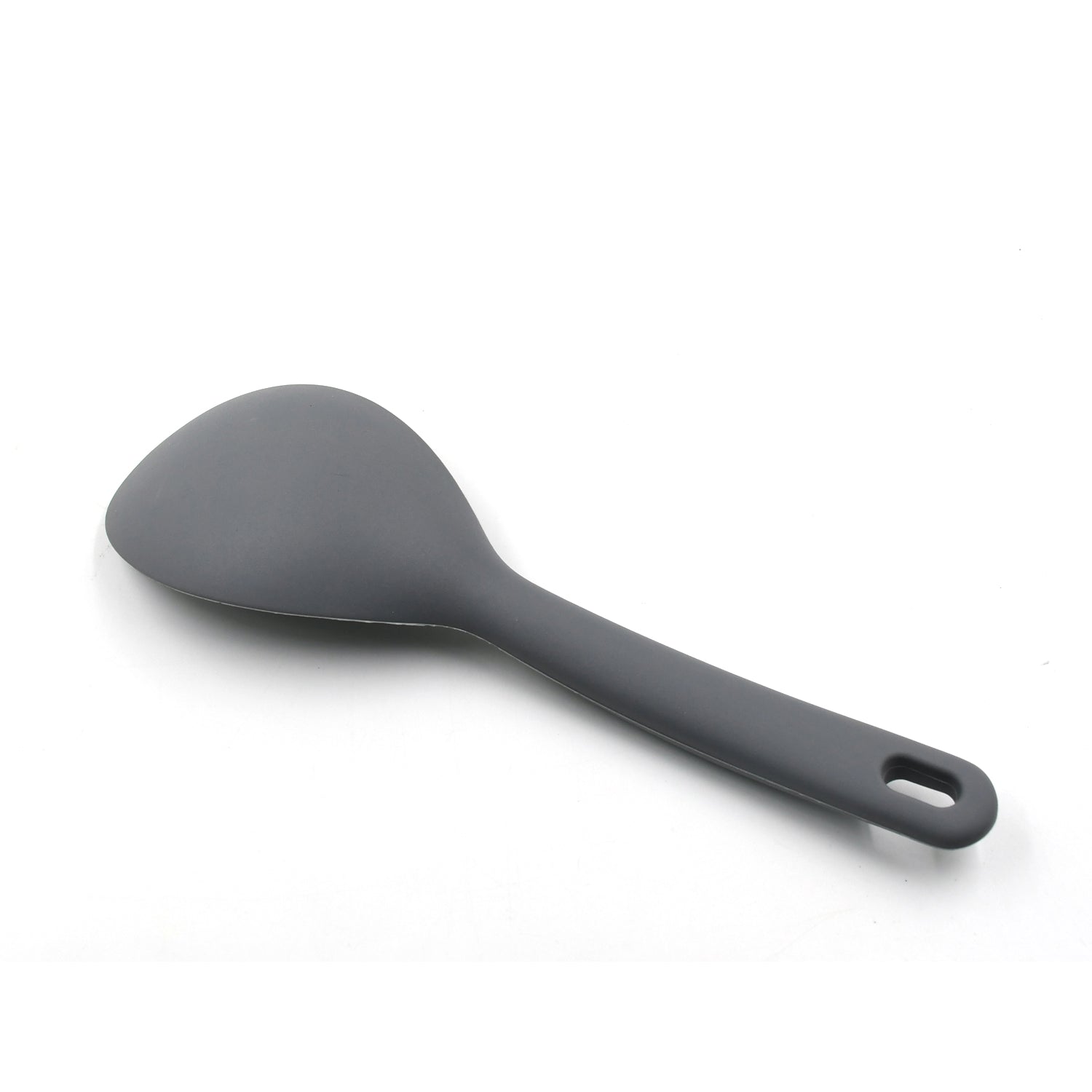 5464 Silicone Handle Spatula Spoon, Non Stick Rubber Rice Spoon Utensil Kitchen Cooking Tools (24 cm)