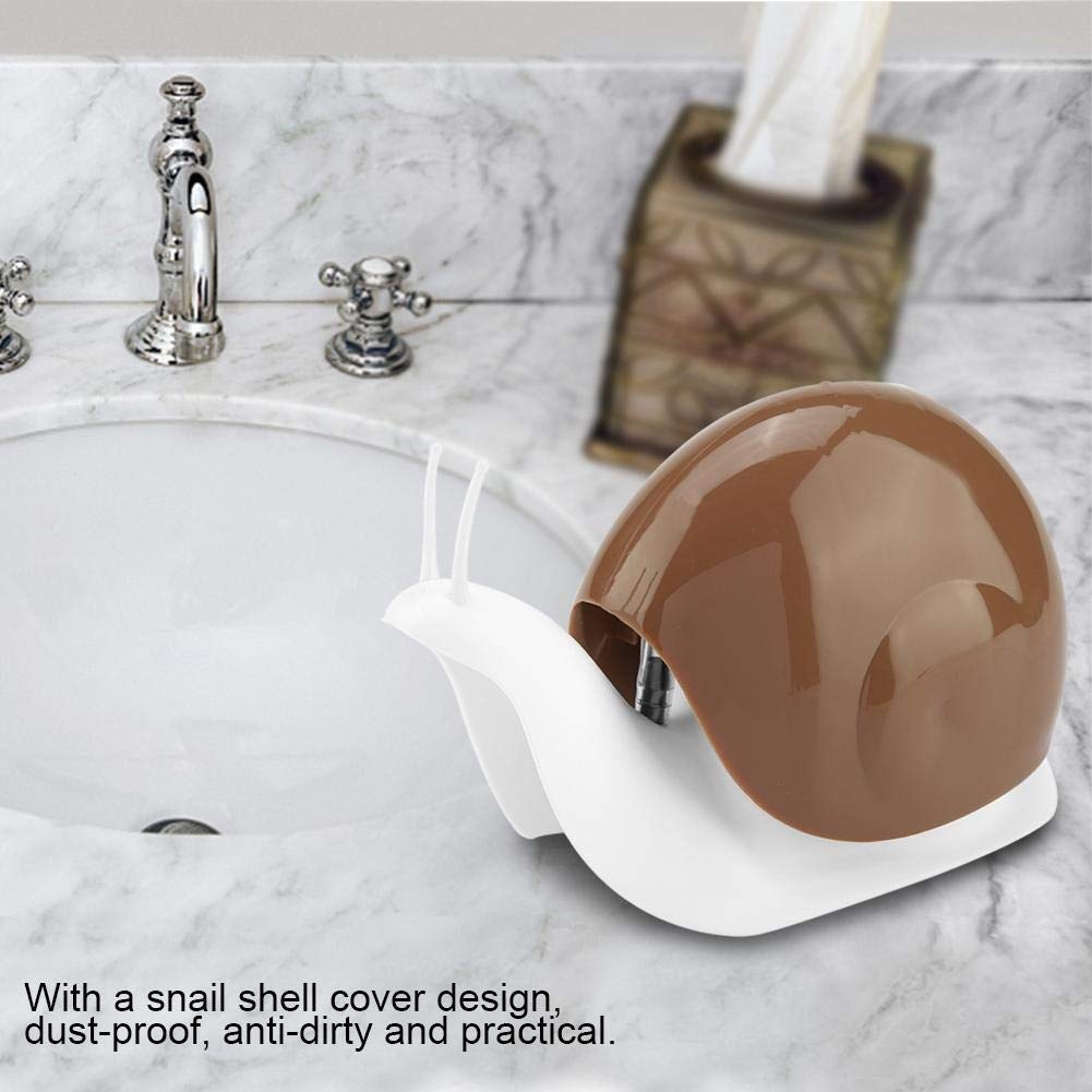 0226 Portable Snail Shape Liquid Soap Dispenser