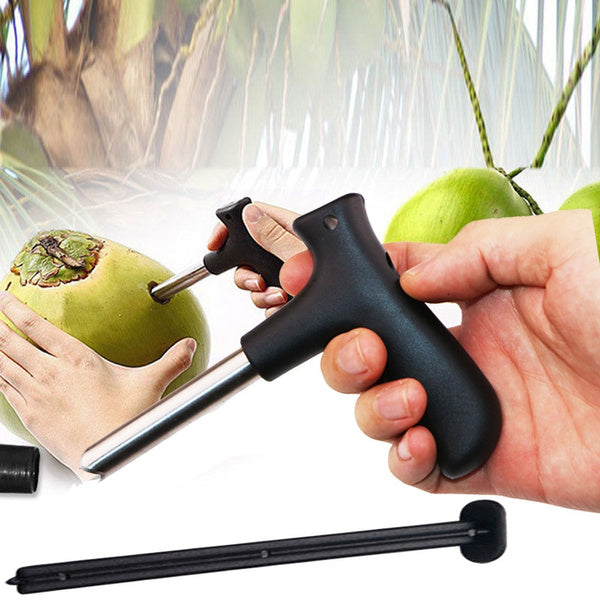 1186 Premium Coconut Opener Tool/Driller with Comfortable Grip