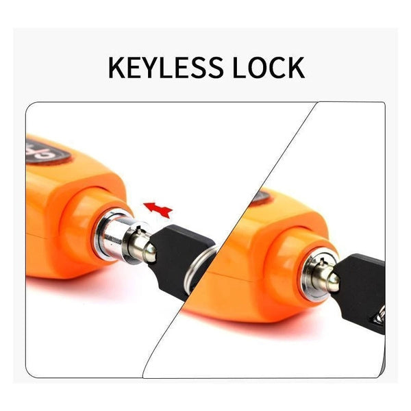 1657 Heavy Duty Bike Brake Lock - Locking System by Holding Handle Bar with Brake Lever