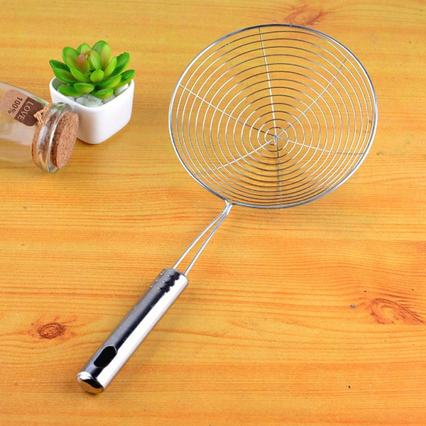 2357 Round Stainless Steel Deep Fry /Mesh Strainer