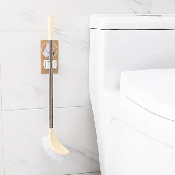 1633 Magic Sticker Series Self Adhesive Mop and Broom Holder