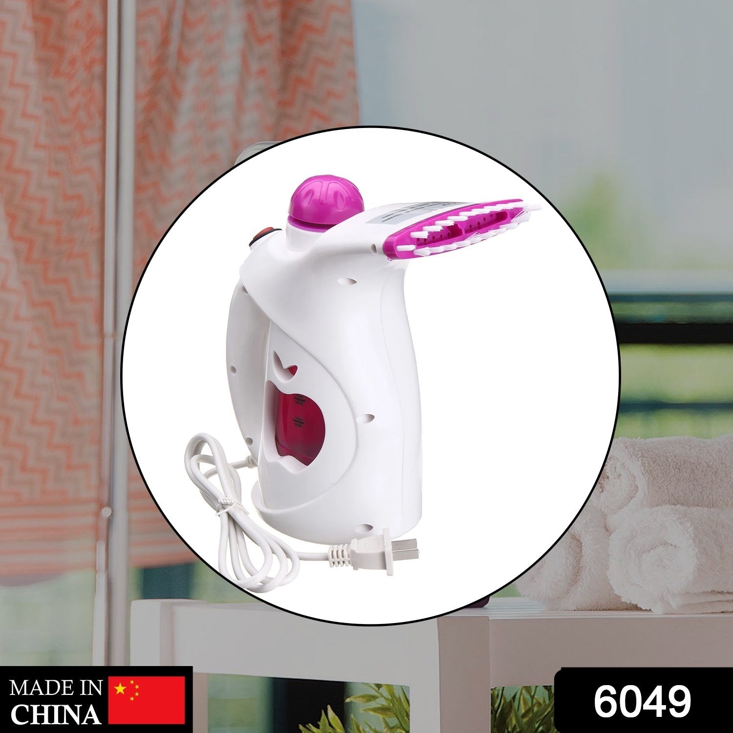 Portable 4 in 1 Handheld Garment Steamer & Facial Steamer Electric Iron Steam Portable Handy Vapor Steamer