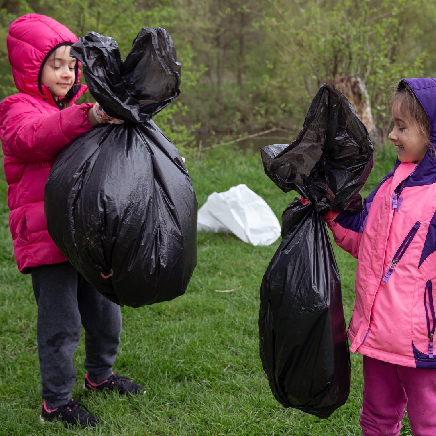 9208 Black 1Roll Garbage Bags/Dustbin Bags/Trash Bags 100X120Cm