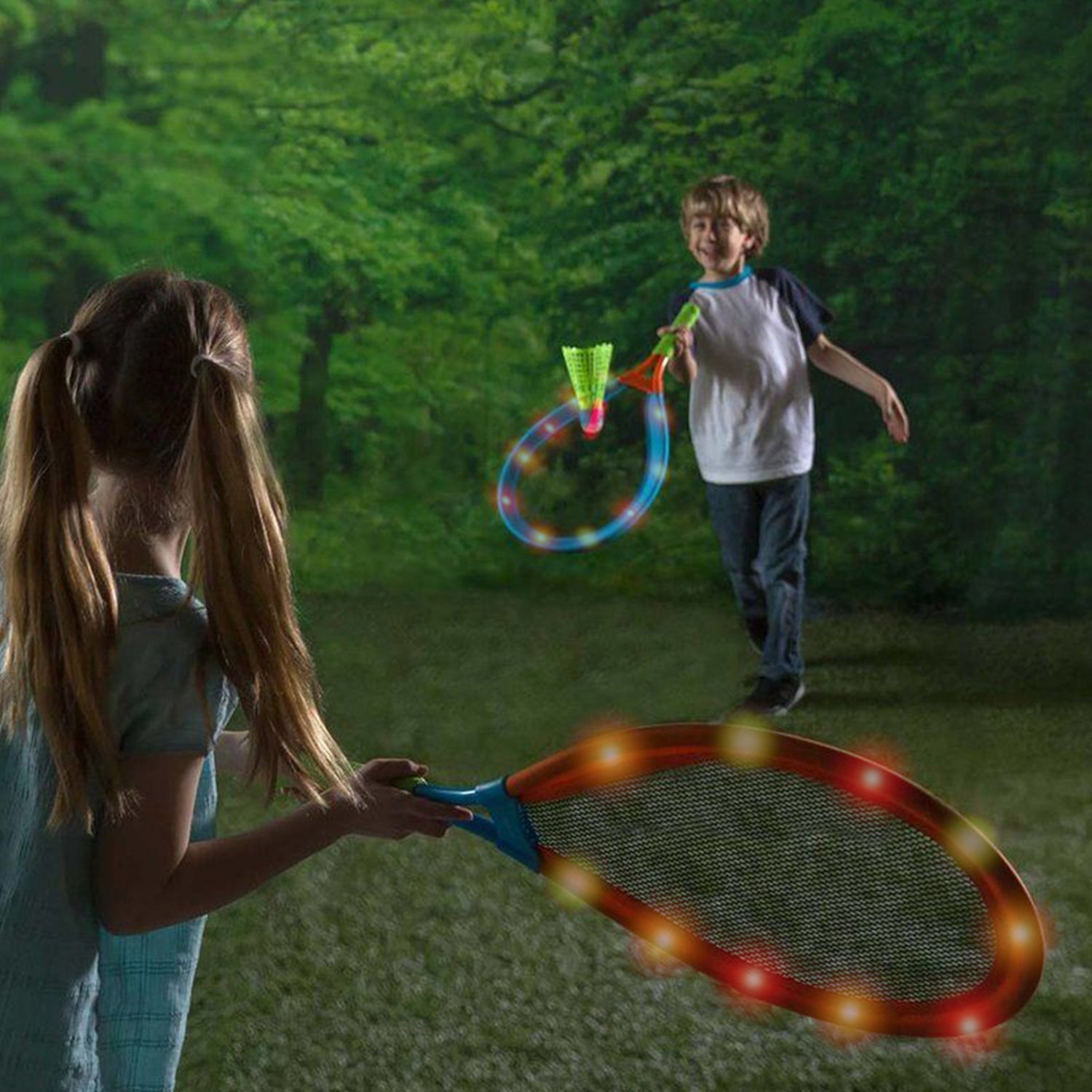 8085 Led Badminton Set For Playing Purposes Of Kids And Children’s.