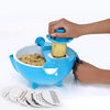 2214 Multifunctional Vegetable Fruits Cutter Shredder with Rotating Drain Basket