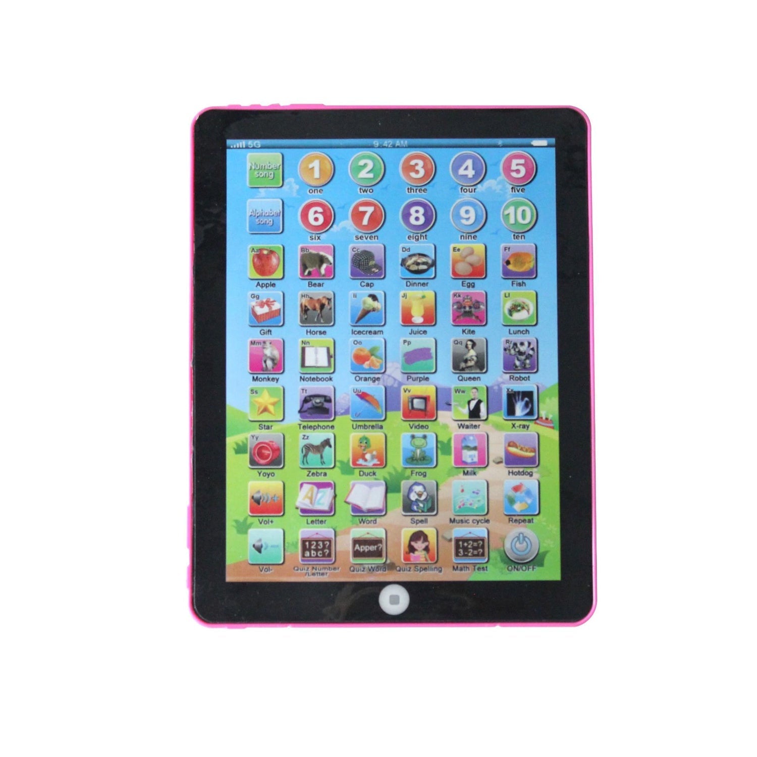 8086 Kids Learning Tablet Pad For Learning Purposes Of Kids And Children’s.