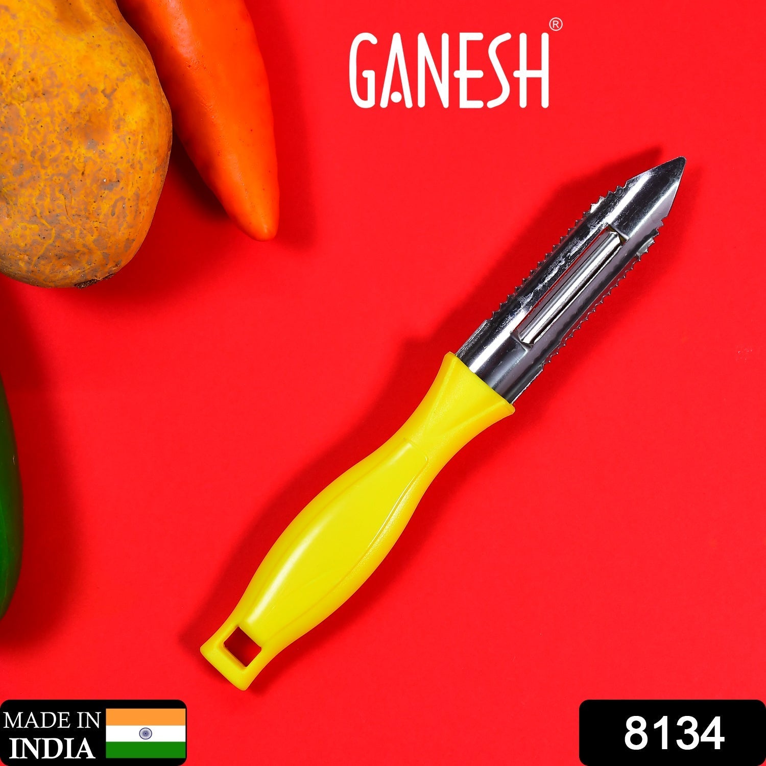 8134 Ganesh Stainless Steel Classic Peeler