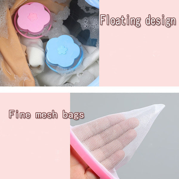 1446 Washing Machine Floating Filter Lint Mesh Bag Net Pouch Hair/Lint Catcher