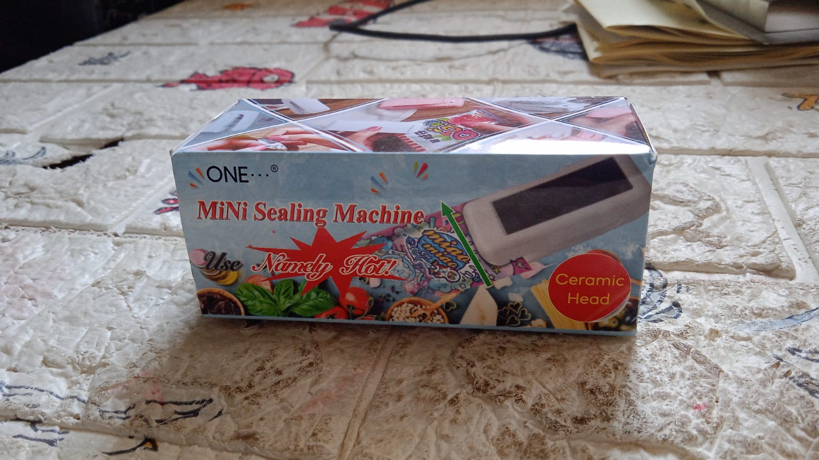 7675 Mini Sealing Machine Plastic Bag Sealer Portable Mini Super Seal Packing Plastic Bag Tool Sealing Machine Hand Held Heat (1Pc)