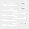 2422 Dinnerware Cutlery Premium Plastic Spoon And Fork Set - 10 pcs