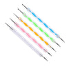 6020 Nail Art Point Pen and Set Used by Women’s and Ladies for Their Fashion Purposes.