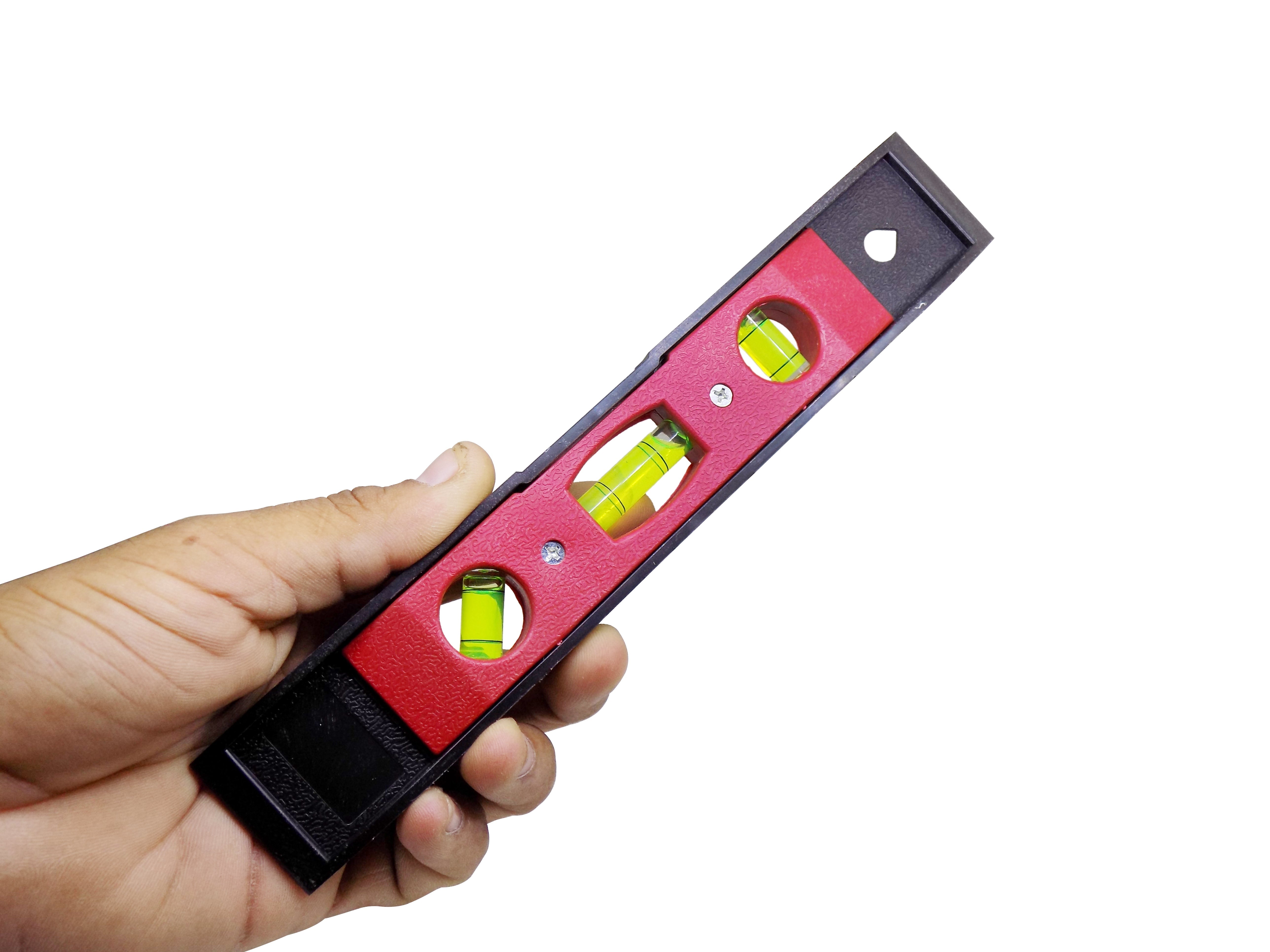 0411 3 Bubble Mini Pocket Portable Level Ruler Torpedo