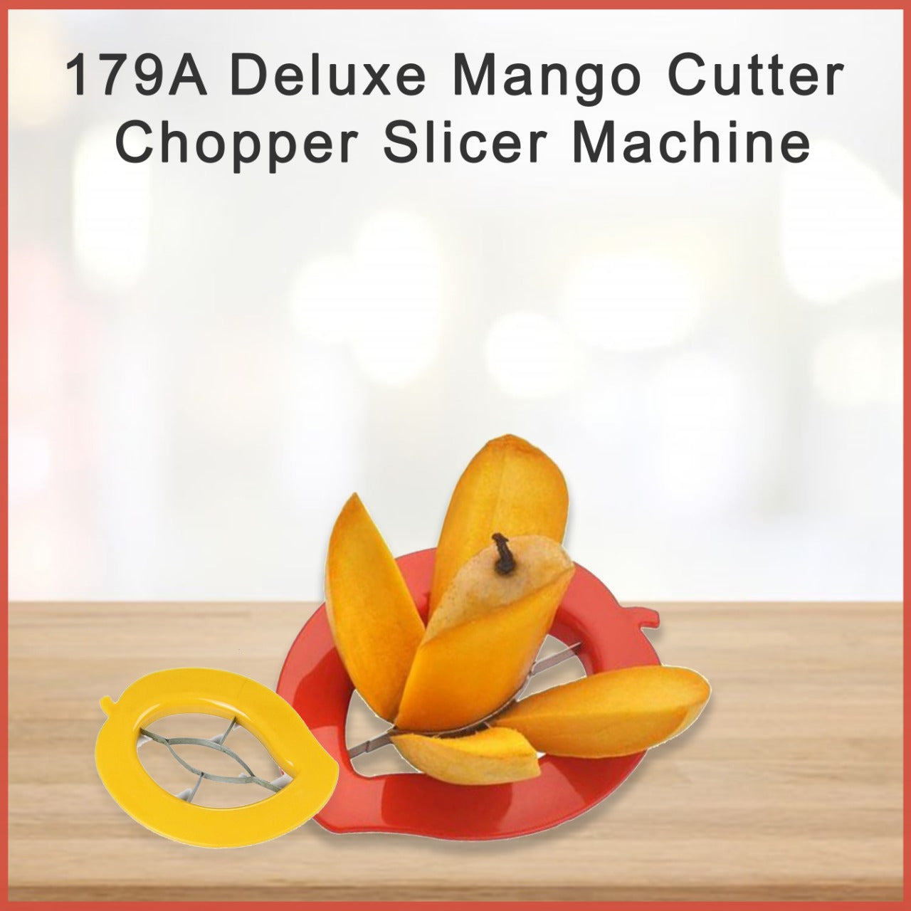 179A Deluxe Mango Cutter Chopper Slicer Machine