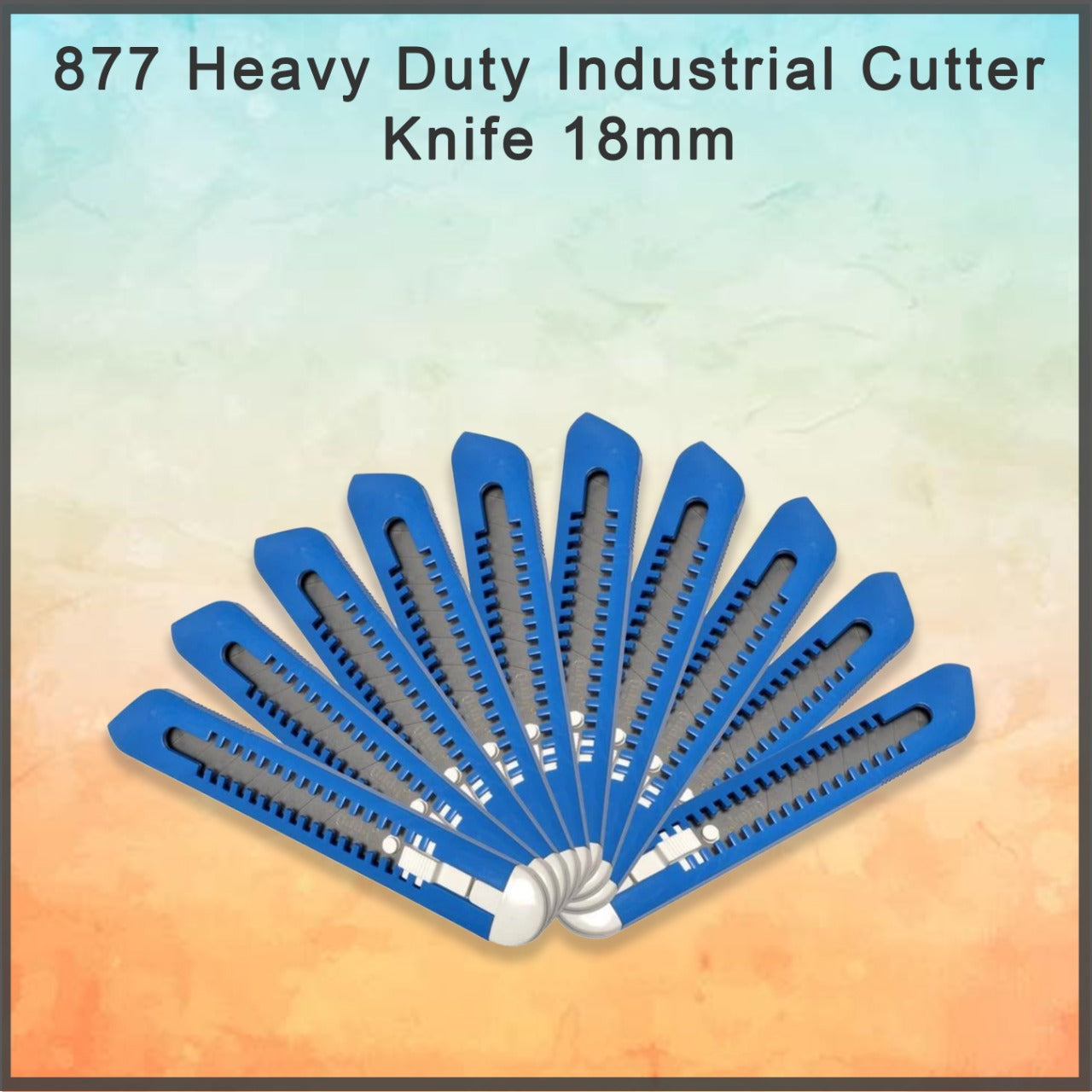 877 Heavy Duty Industrial Cutter Knife 18mm