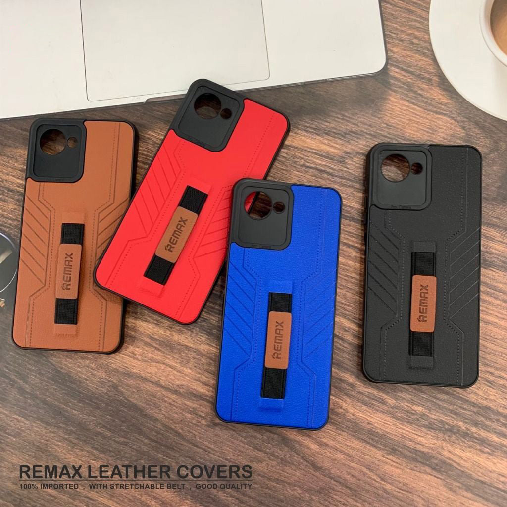 Leather Case With Belt Hard Case For Realme