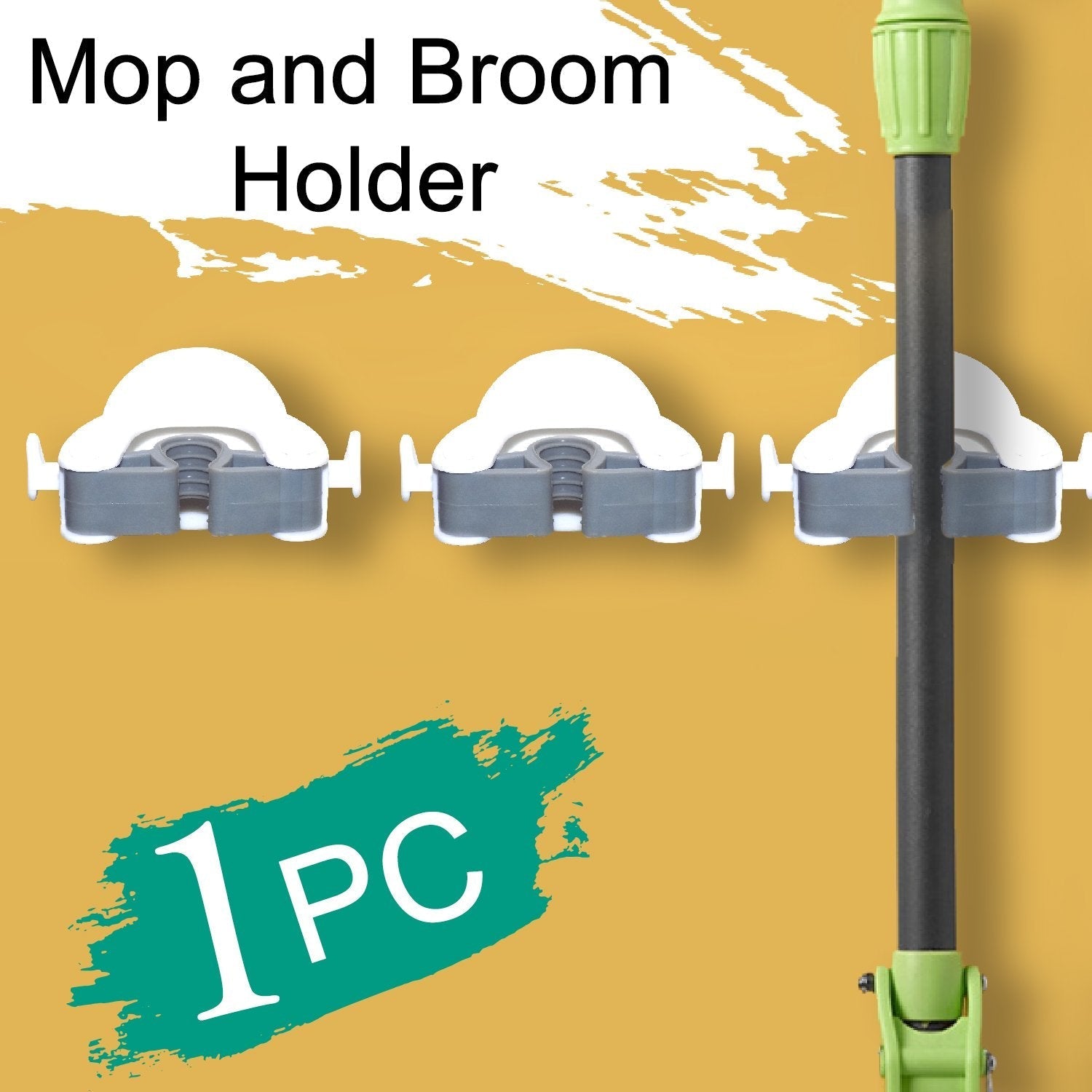 1670 Mop and Broom Holder