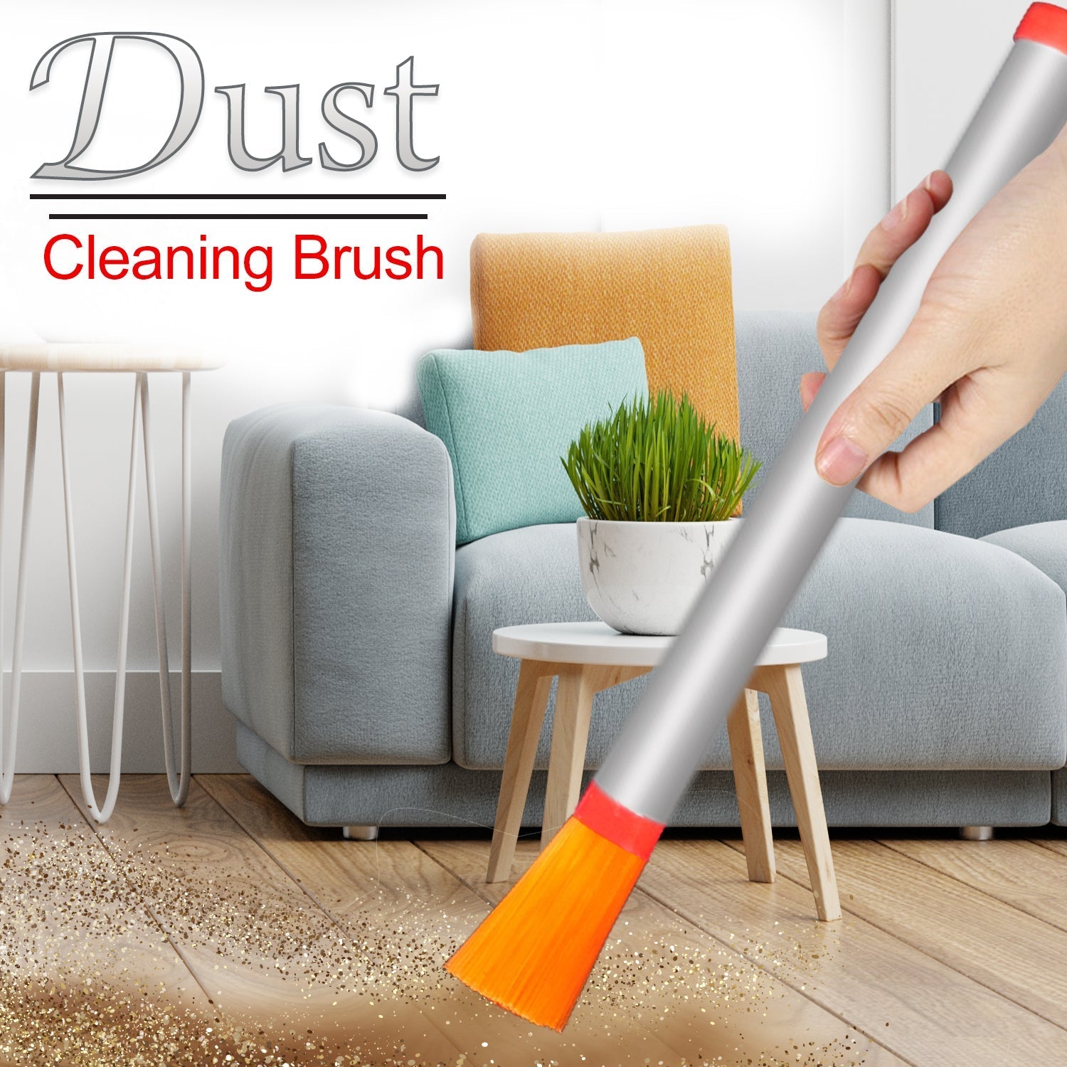 2487 Dust Cleaning Brush for Deep Cleansteel bodyperfect size