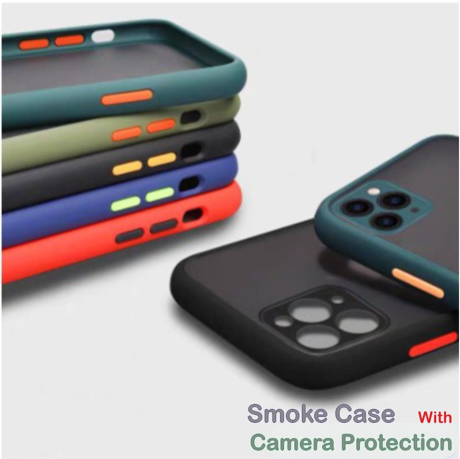 Smoke Camera Protection Hard Protection Case For Oneplus