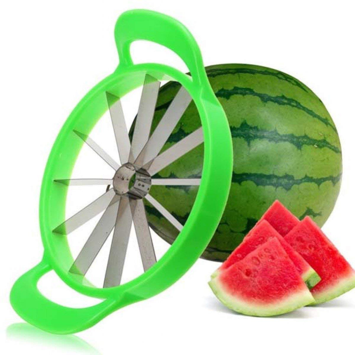 5357  Watermelon Slicer Cutter Steel Fruit Perfect Corer Slicer Kitchen Tools