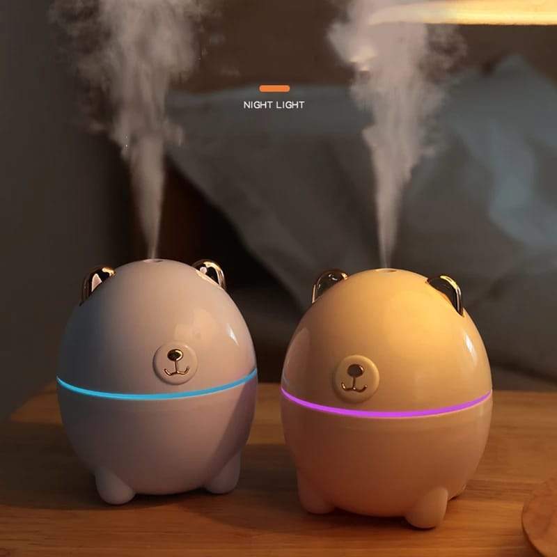 1248 Mini Polar Bear Shaped Cool Mist Portable Humidifier