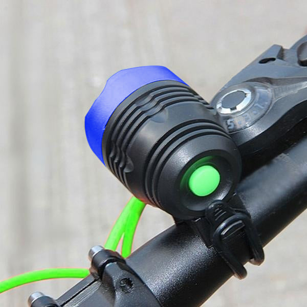 0562 Bicycle Front Light  Zoomable LED Warning Lamp Torch Headlight Safety Bike Light