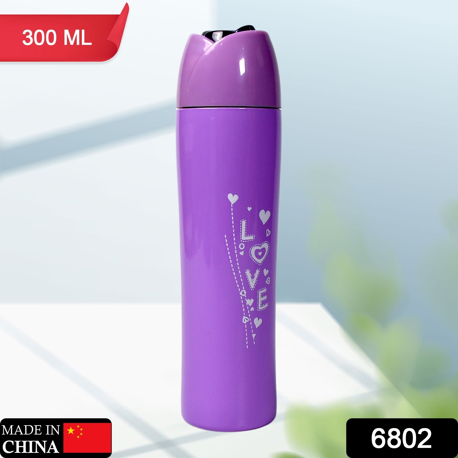 6802 WATER BOTTLE HIGH QUALITY VACUUM BOTTLE FOR DRIVING FOR READING FOR DAILY LIFE FOR CYCLING FOR GYM 