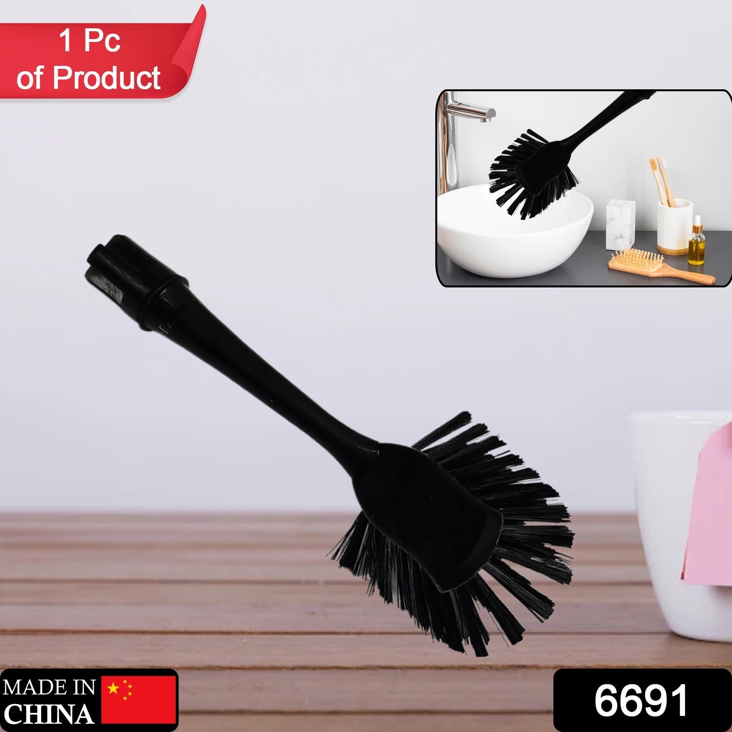 6691 Toilet Cleaning Nylon Brush 