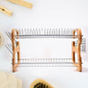 7667 kitchenware Steel Rack Dish Drainer 59cm For Home & Kitchen Use 